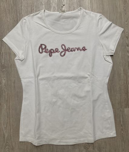 Pepe Jeans Damen KA Stretch Shirt Mae Gr. L